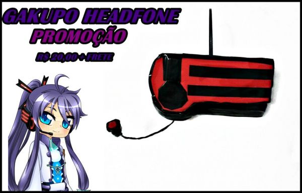 Head fone do Gakupo